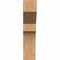 Ekena Millwork Mediterranean Rough Sawn Corbel, Western Red Cedar, 6"W x 12"D x 28"H COR06X12X28MED00RWR - alternate 3